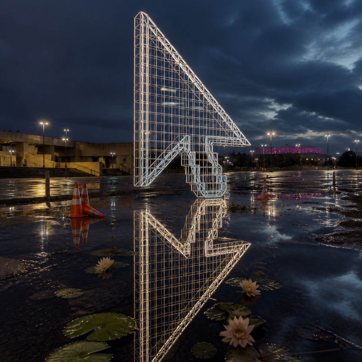 Cursor Plaza, WestonGFX digital artwork