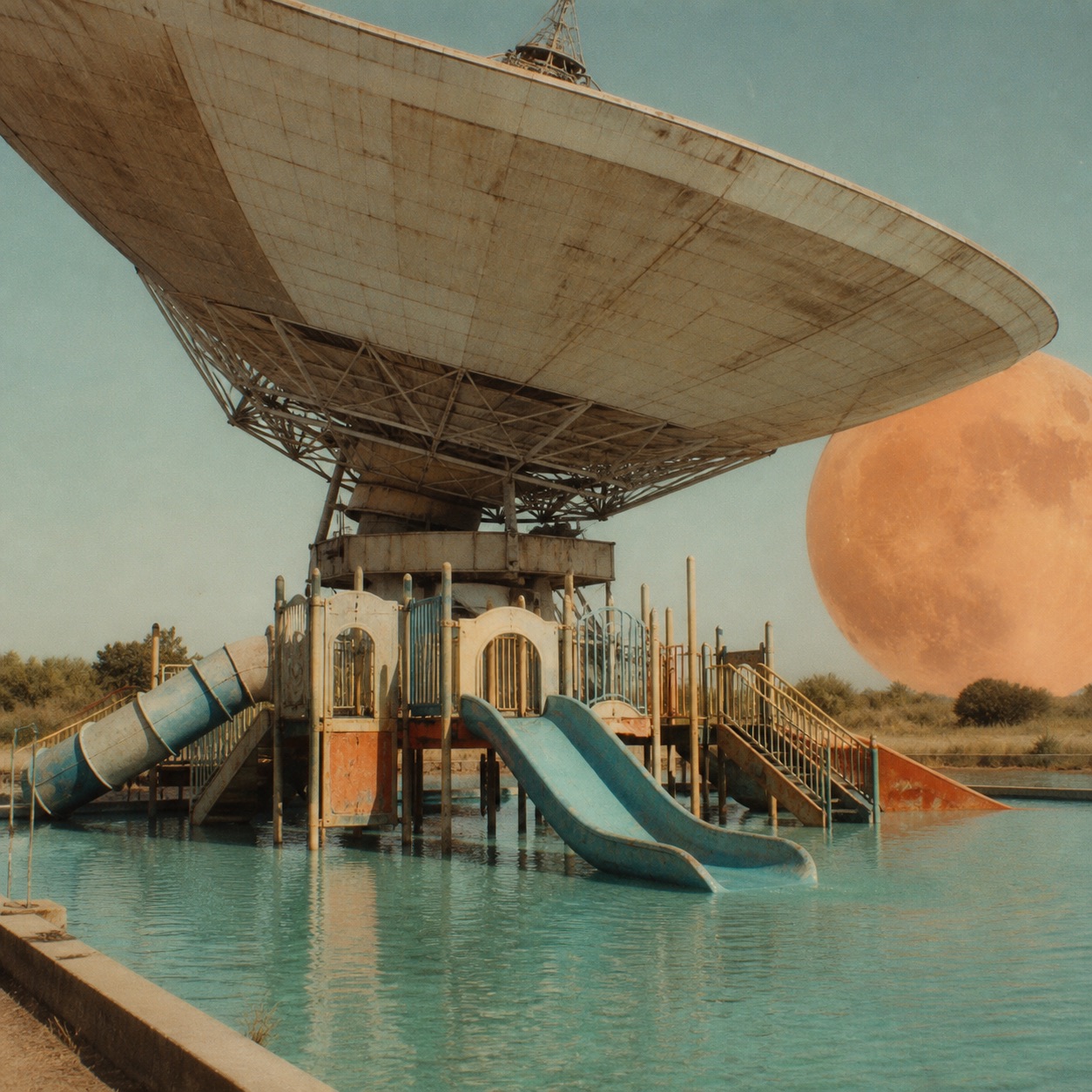 Satellite Playground, WestonGFX digital artwork