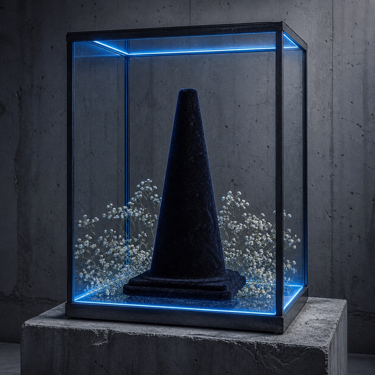 Velvet Traffic Cone, WestonGFX digital artwork