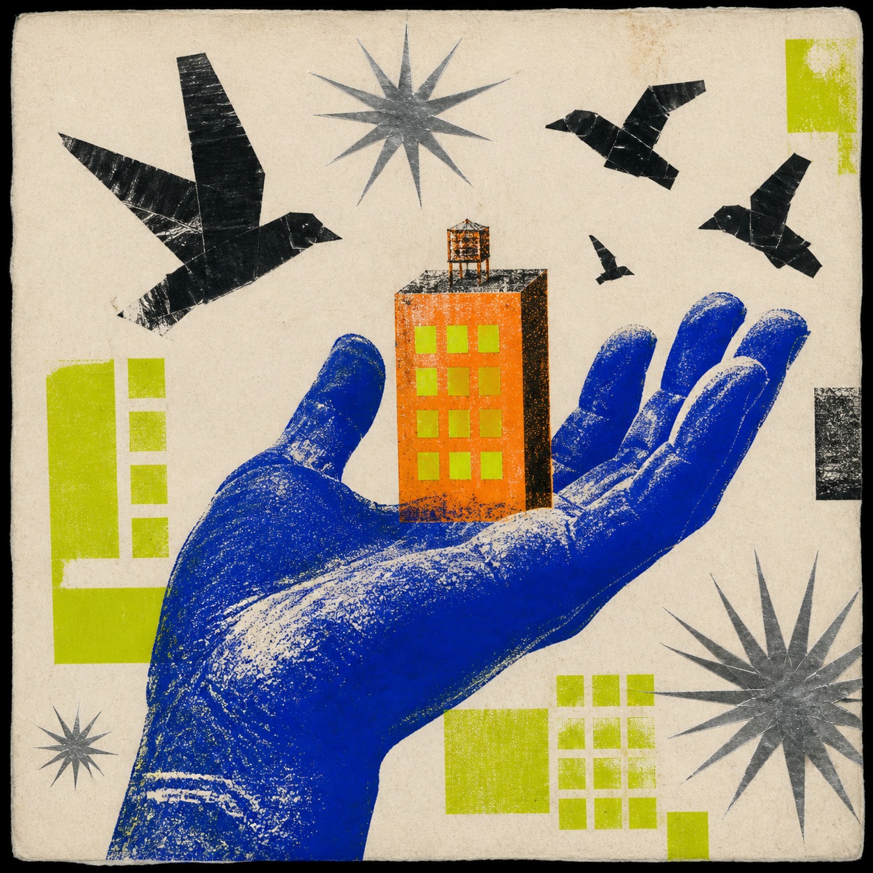 Cobalt Hand, WestonGFX digital artwork