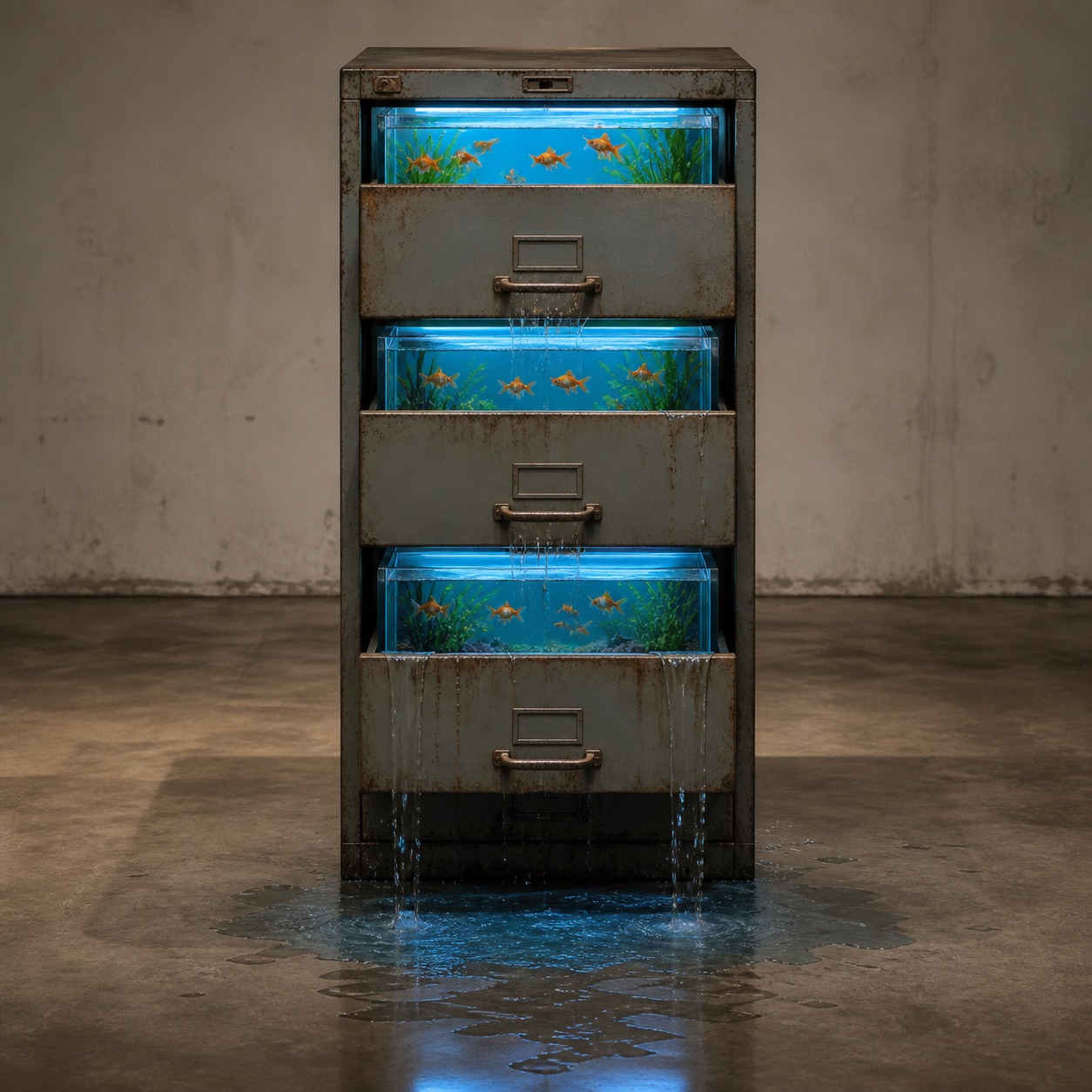 Goldfish Filing Cabinet