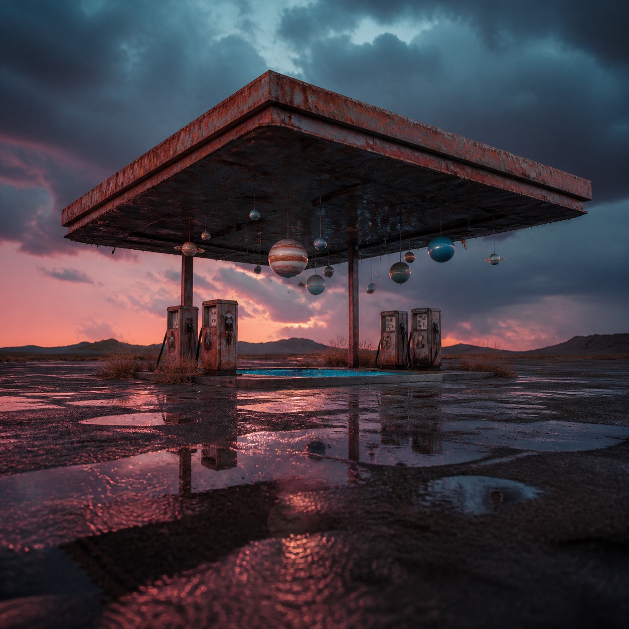Gas Station Solar System