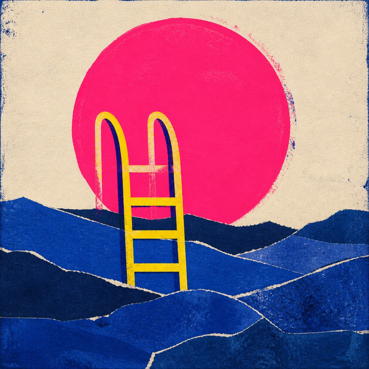 Pool Ladder Poster