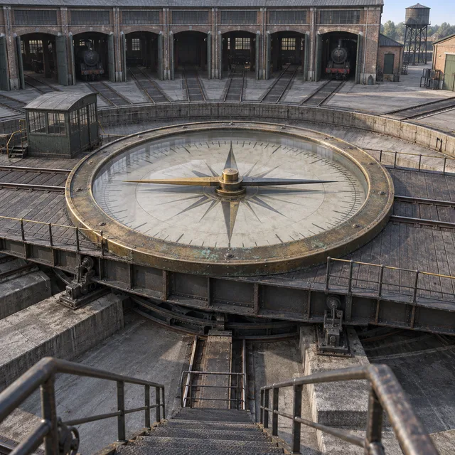 Turntable Compass