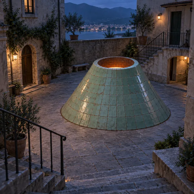 Tile Volcano