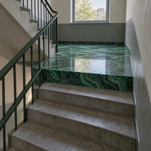 Malachite Stairwell